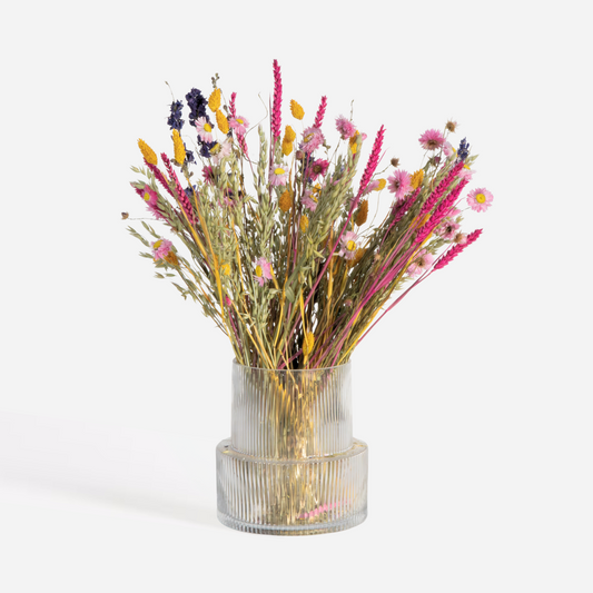 Blumenstrauß 'Trendy Vibrant' - Trockenblumen
