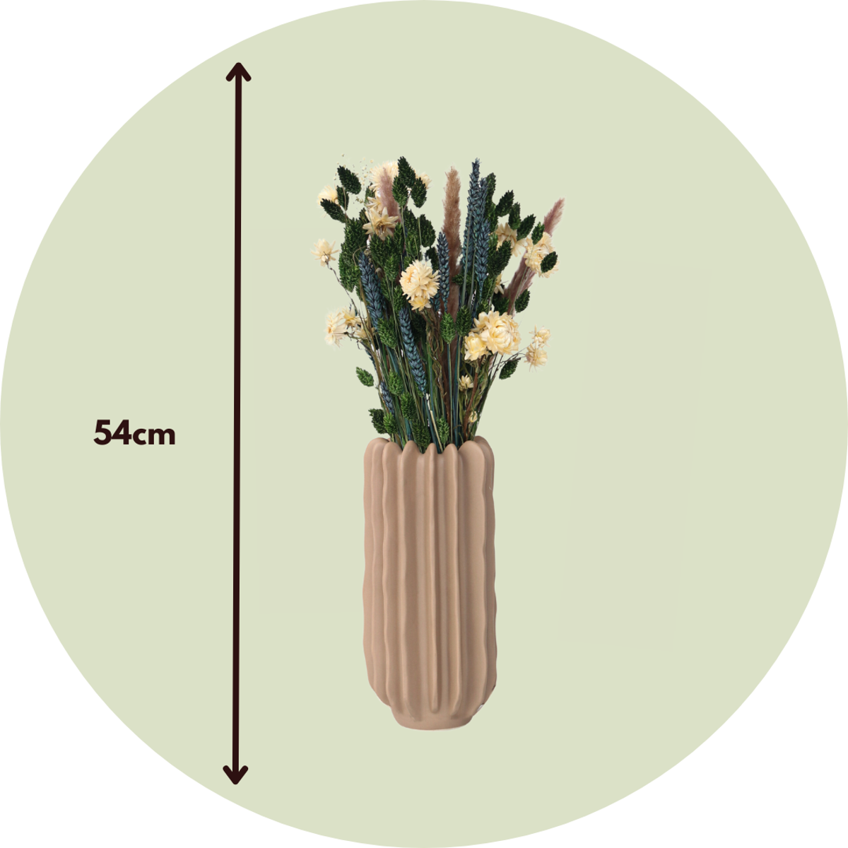 Blumenstrauß 'Trendy Comfort' - Trockenblumen