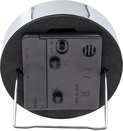 Wecker – 9 x 9 x 7,5 cm – Metall – „Firmenwecker“