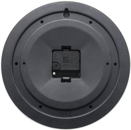 Back view of a 25.5 cm plastic Robust wall clock by NeXtime Clocks showing clock mechanism and back panel.