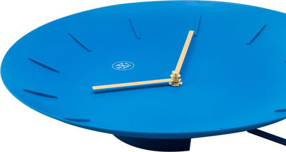 NeXtime Clocks wall clock with 30 cm diameter, plastic bowl design, featuring a modern round shape and minimalist style.