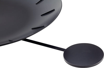 NeXtime Clocks wall clock with a 30 cm plastic bowl-shaped design, featuring a modern and sleek appearance.