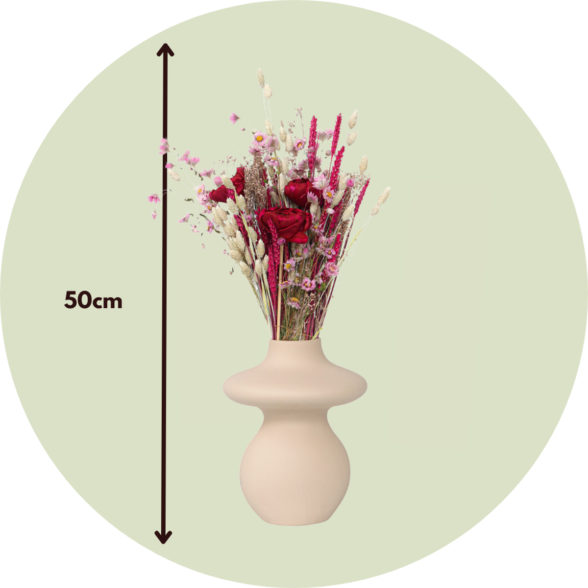 Blumenstrauß 'Große Flourish Love' - Trockenblumen