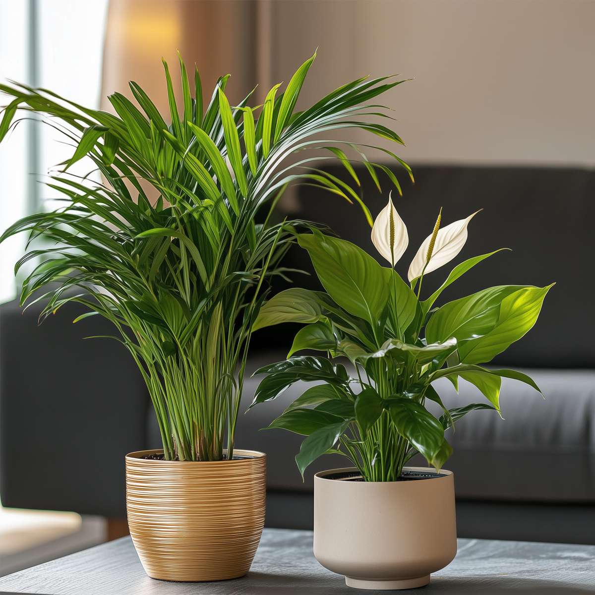 Areca &amp; Spathiphyllum – Mischung aus 2