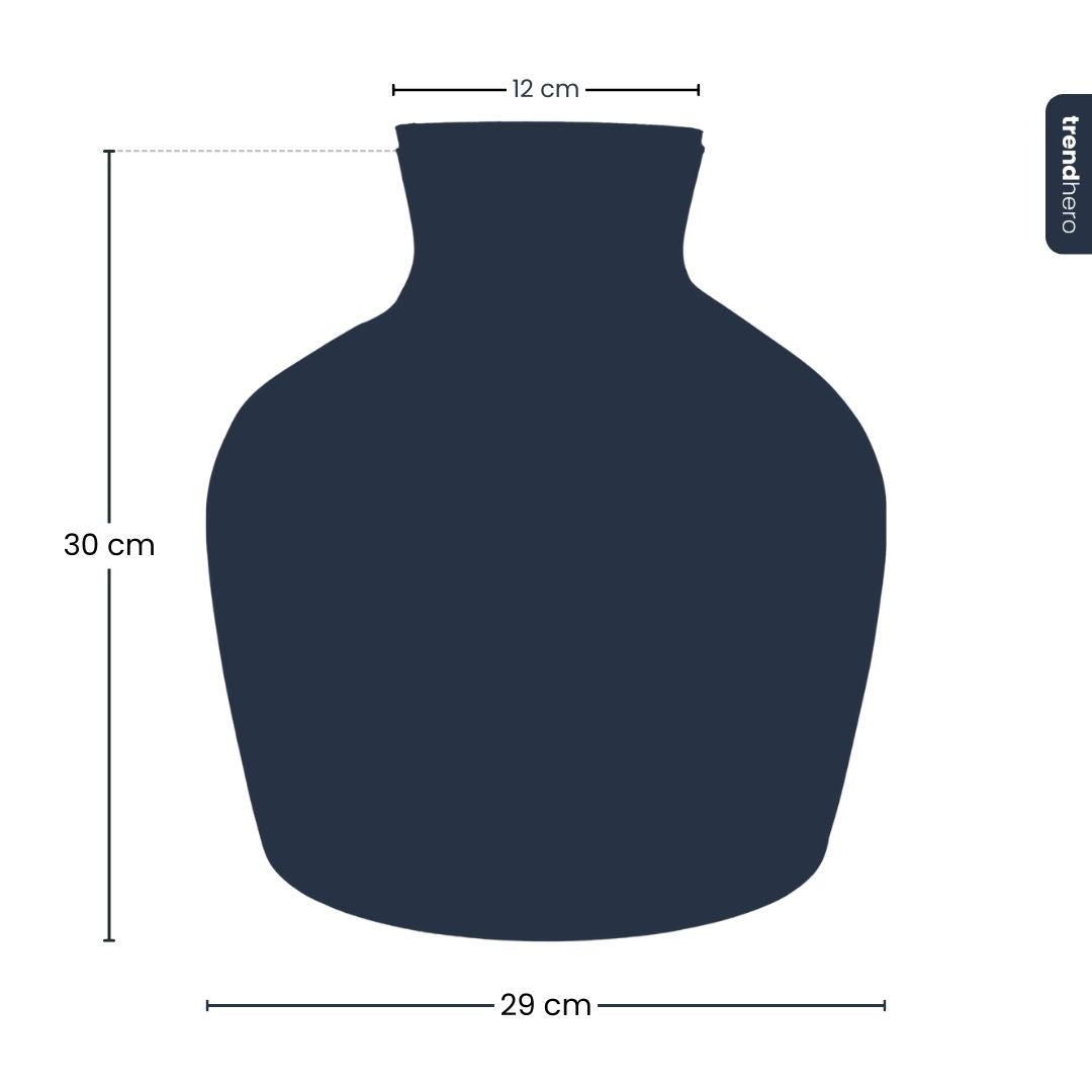 Weihnachtliches Stechpalmen-Terrarium – Flaschengarten-Bastelset – Ø 29 cm ↑ 30