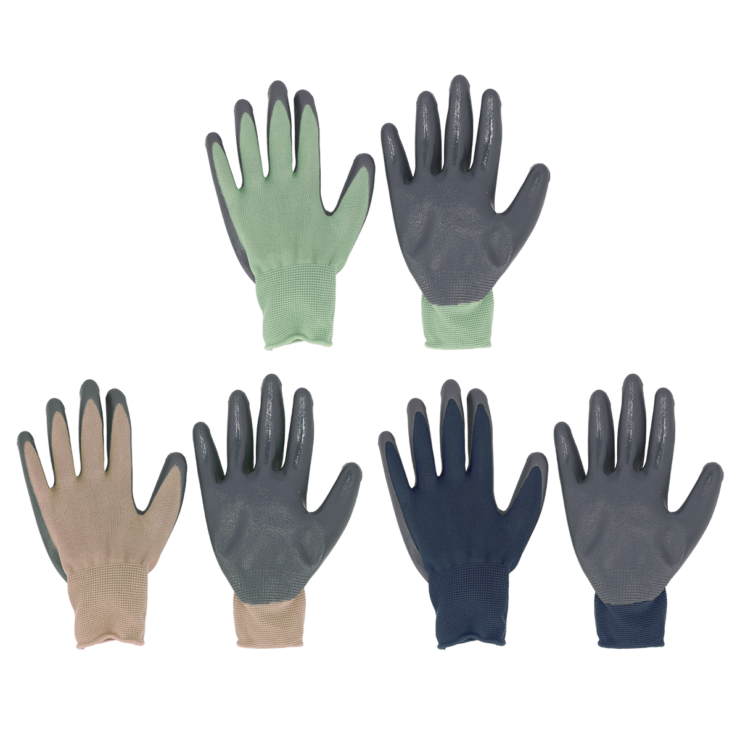 Gartenhandschuhe – Größe M – 3er-Pack