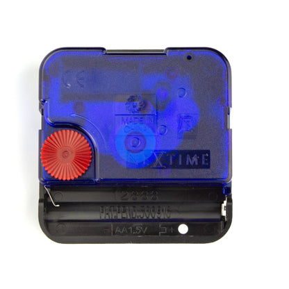 NeXtime Clocks clock hands set M with silent movement, showing detailed black hour and minute hands for precise timekeeping.