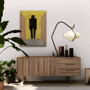 Lamp Shade 40cm-Lantern-Elastic Fabric-"Lumi"