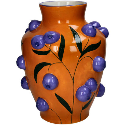 Vase „Heidelbeere“ aus Dolomit – 30 cm