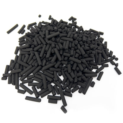 Activated carbon for terrarium by Florazo NL, 200 grams of wood charcoal for DIY terrarium setup, shown in the image.