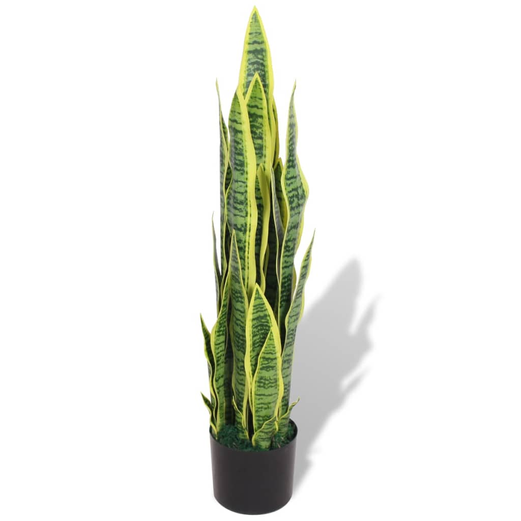 Artificial Sansevieria Snake Plant with Pot 90 cm