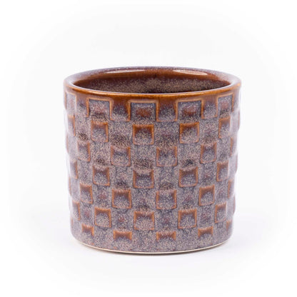 Set of six mini flower pots from Florazo NL Madrid collection, ideal for small plants and decorative accessories.