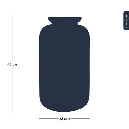 Silhouette of Florazo NL's DIY terrarium bottle with LED cork, showcasing a modern glass terrarium with integrated LED lighting.